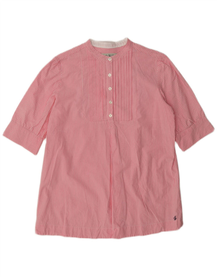 Jack Wills ženska pulover majica kratkih rukava UK 12 srednje ružičasto na pruge