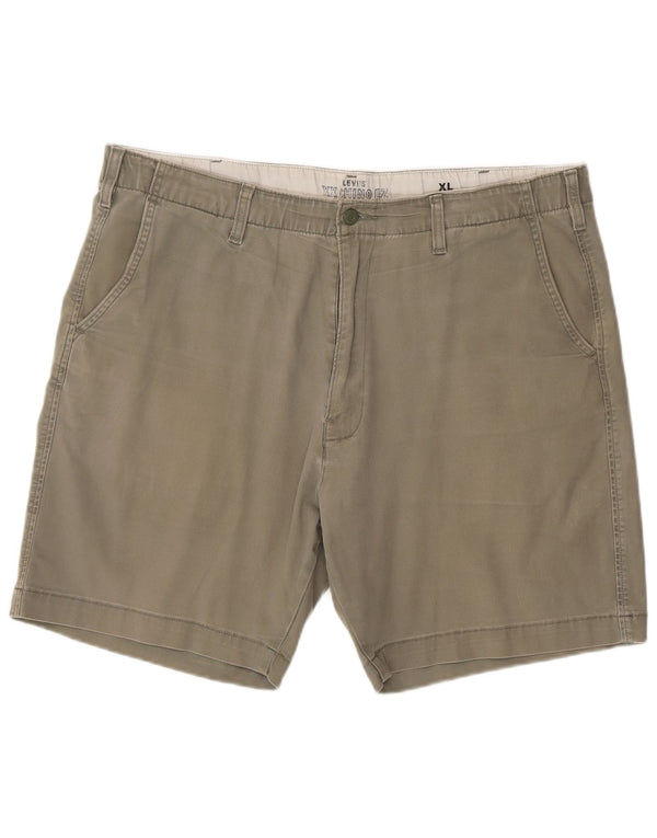 Levi's muške chino kratke hlače XL W40 Kaki pamuk