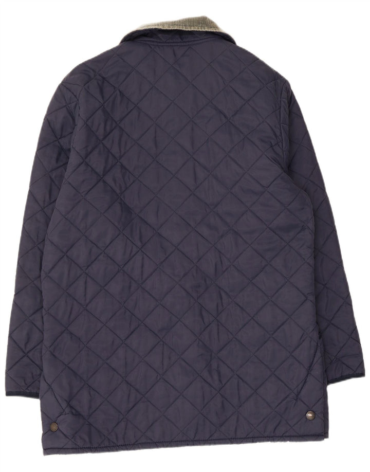 Barbour muška prošivena jakna UK 38 srednje tamnoplava