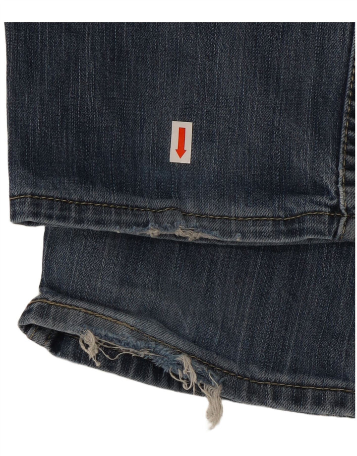 Levi's muške ravne traperice W32 L30 plavi pamuk