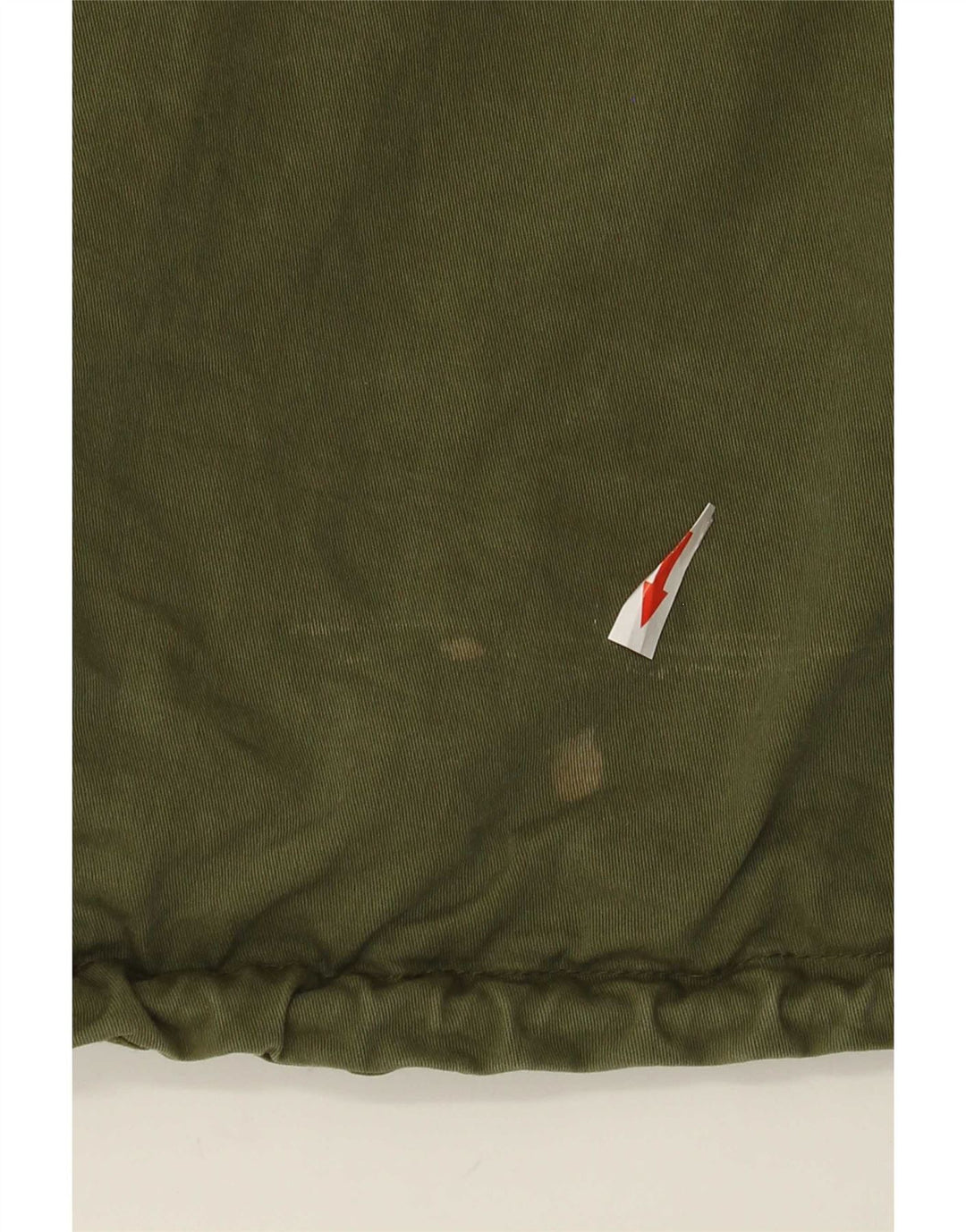 Zara ženska prekomjerna bomber jakna s grafičkim motivima UK 14, srednji kaki pamuk
