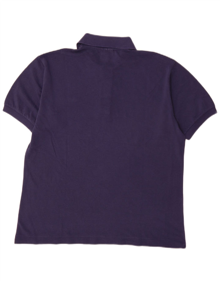 Lacoste muška polo majica veličine 4 srednje ljubičasta pamuk