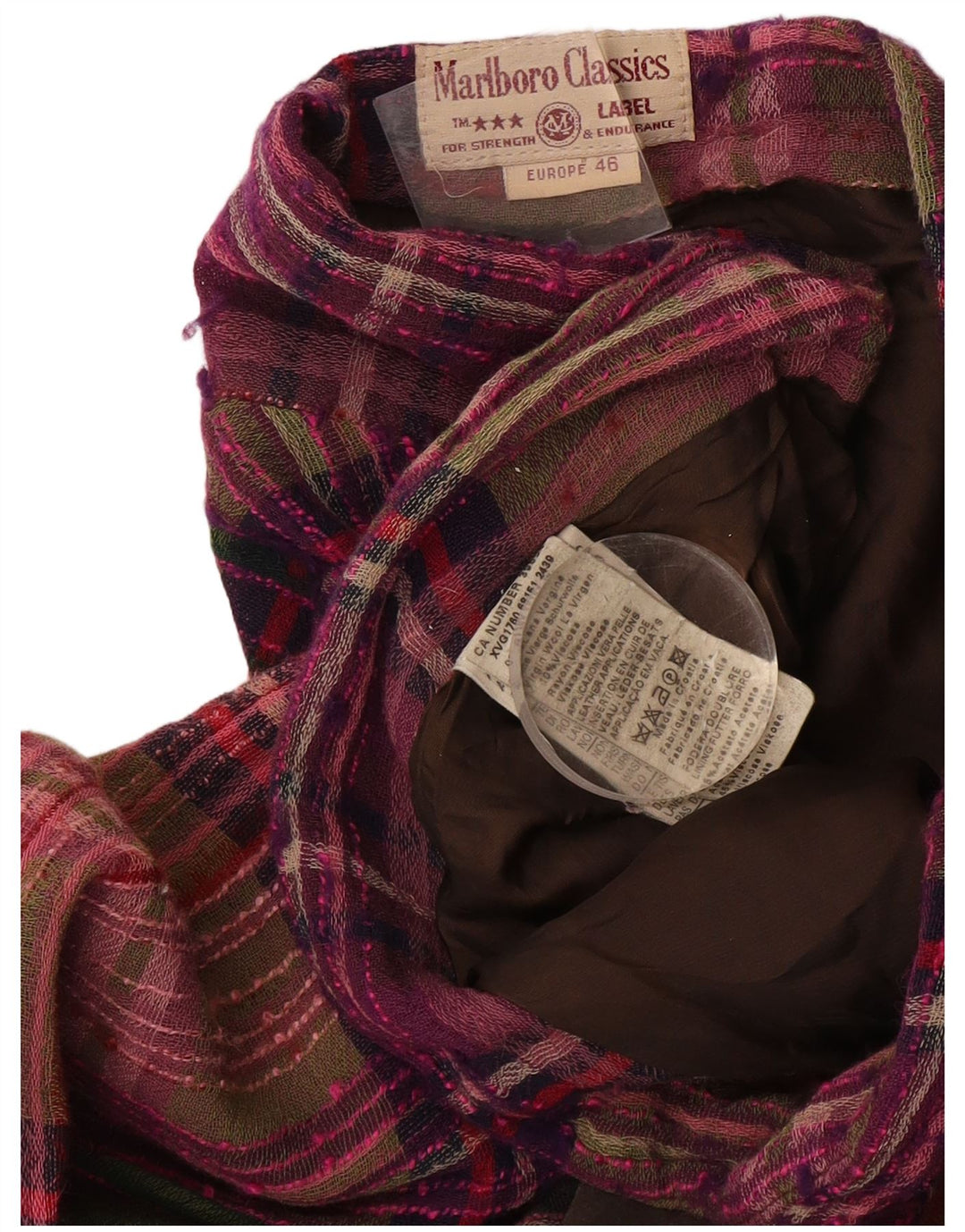 Marlboro Classics ženska suknja A-kroja EU 46 XL W32 Višebojni karirani