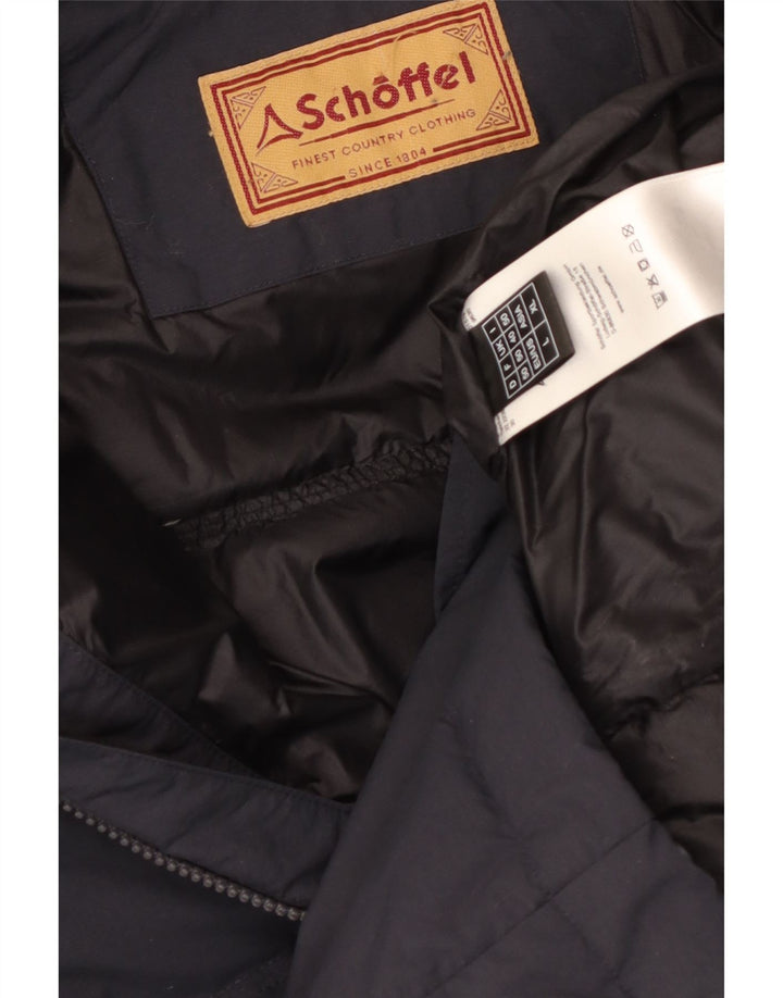 Schoffel muška podstavljena jakna UK 40 Large tamnoplavi najlon