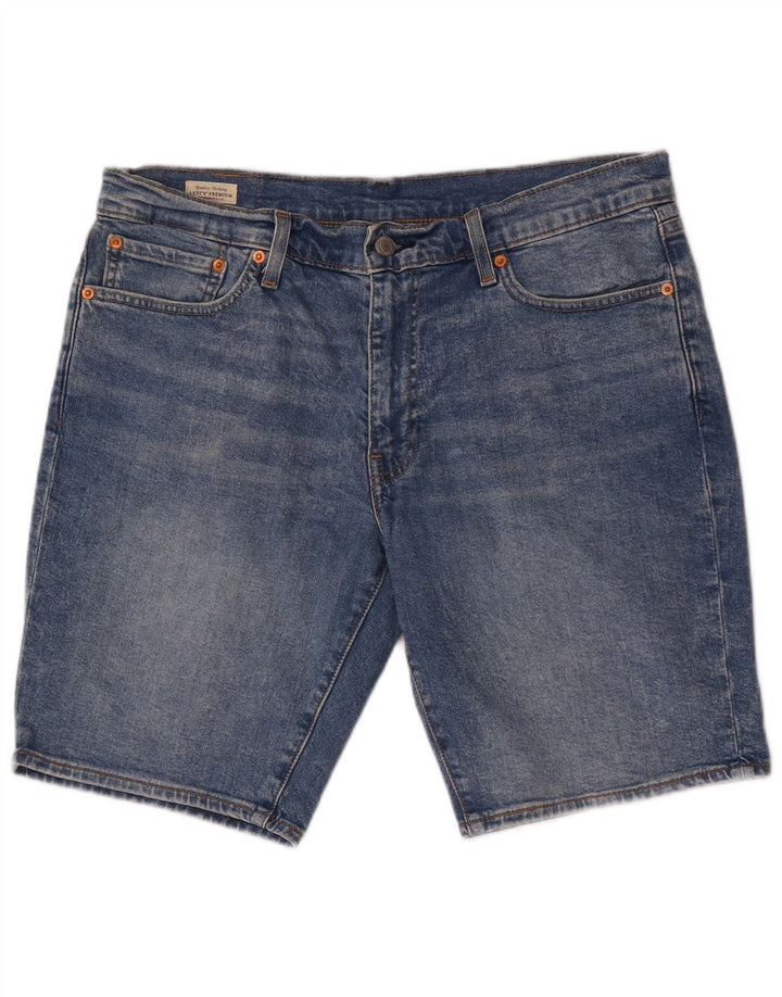 Levi's muške 511 uske traper kratke hlače W33 srednje plave