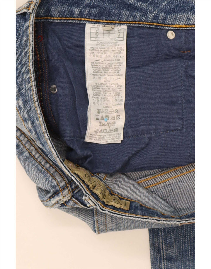 Guess muške ravne traperice W32 L29 plavi pamuk