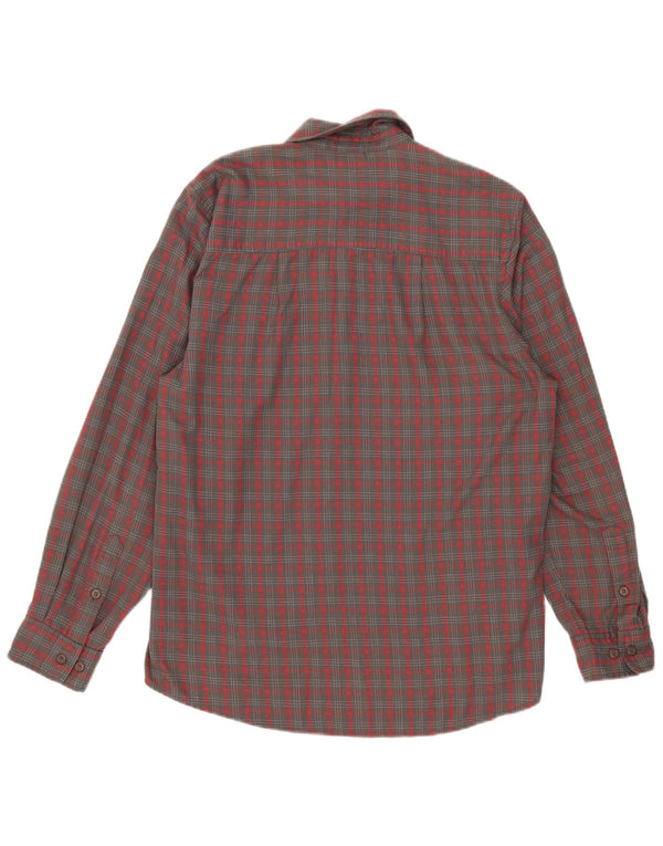 Adidas muška flanelska košulja srednje sive boje