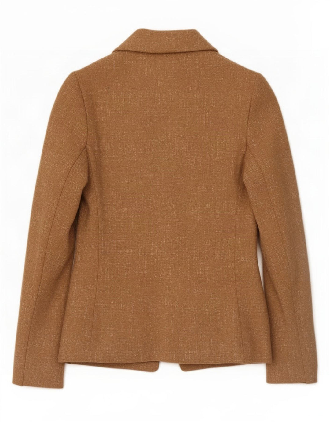 Marks & Spencer ženska prevelika jakna jakna UK 10 Small Beige Flected