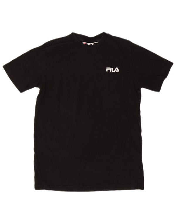 FILA ženska majica kratkih rukava UK 6 XS crni pamuk