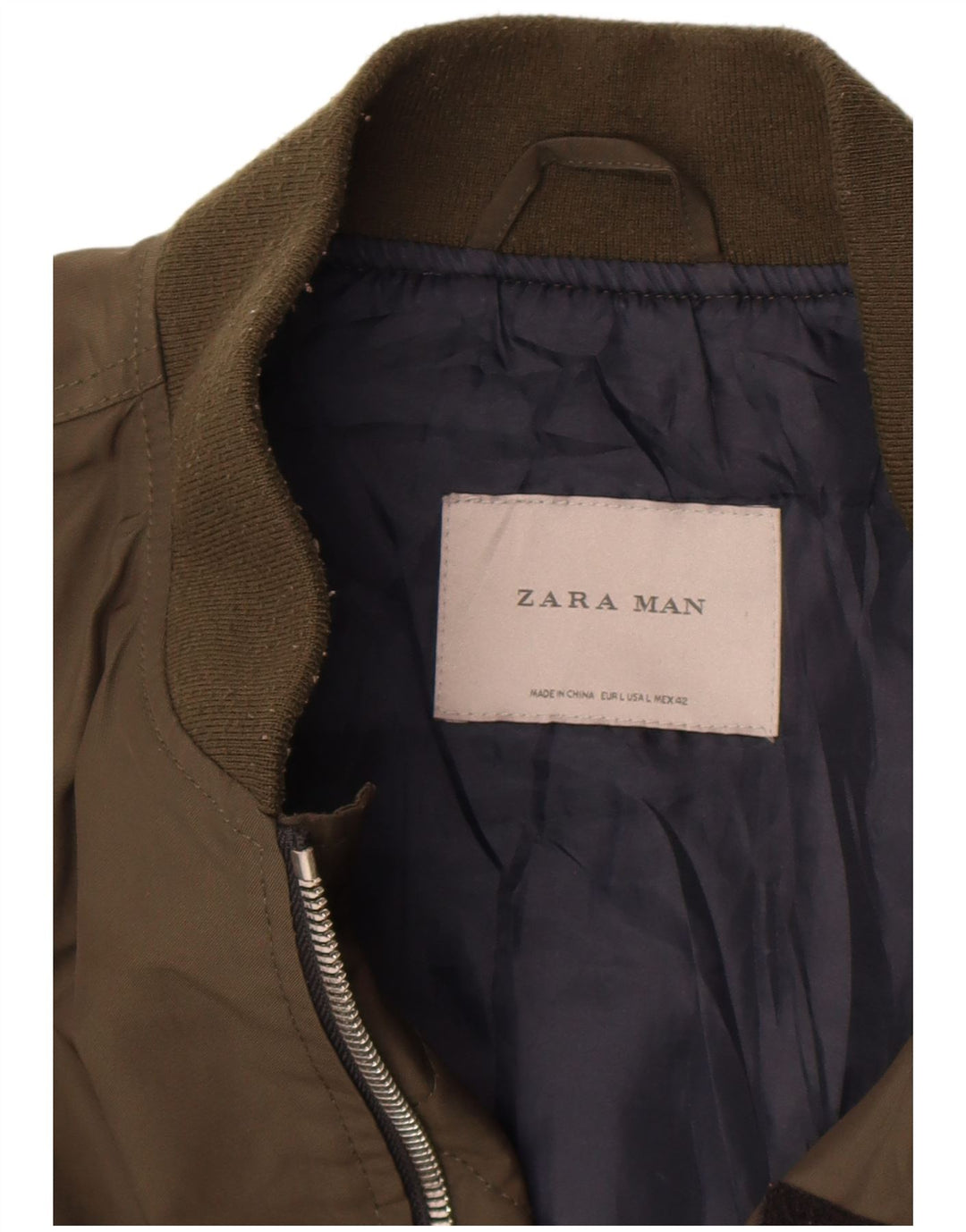 Zara muška bomber jakna UK 40 Large kaki