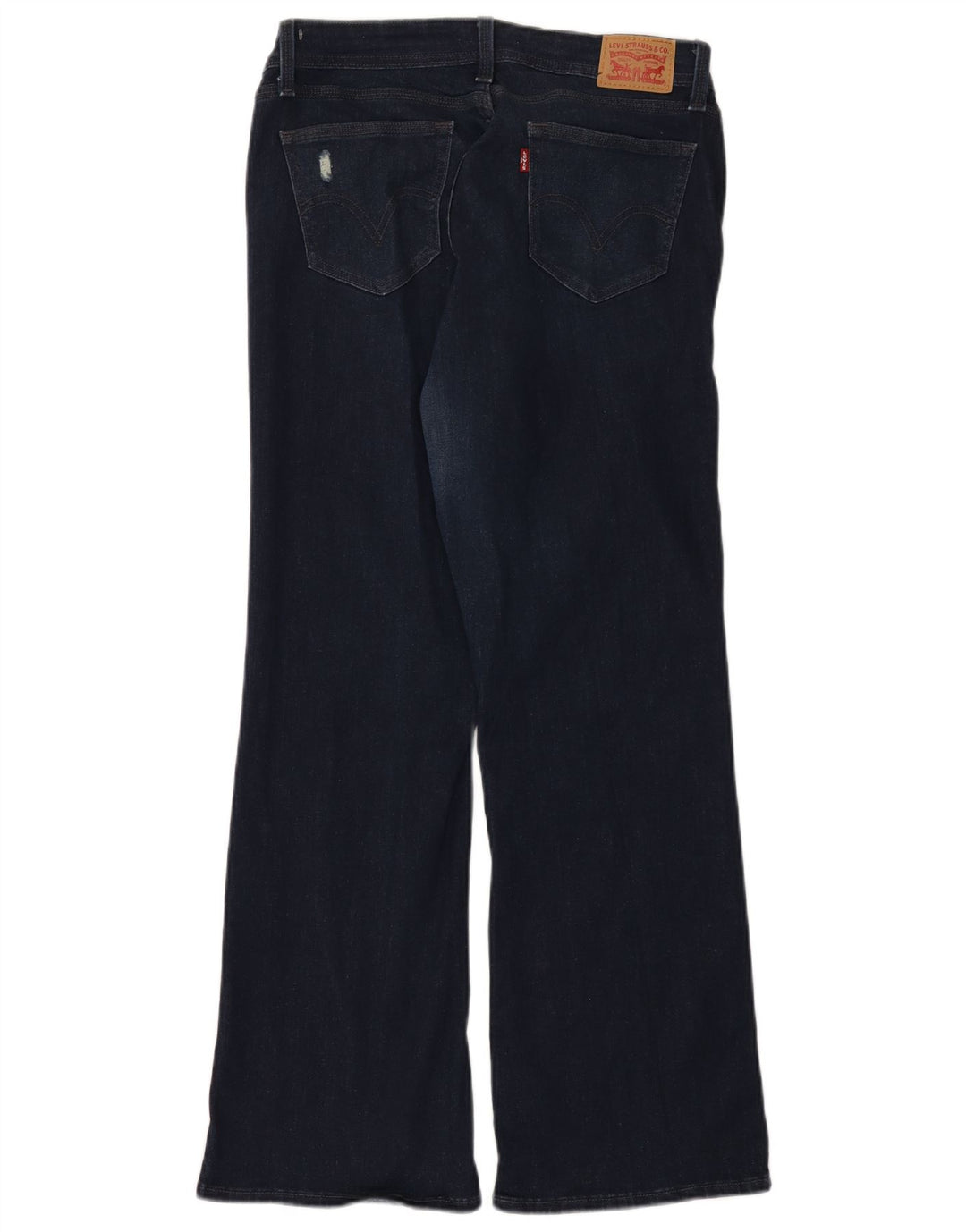 Levi's ženske 529 Curvy Bootcut traperice W31 L30 tamnoplavi pamuk