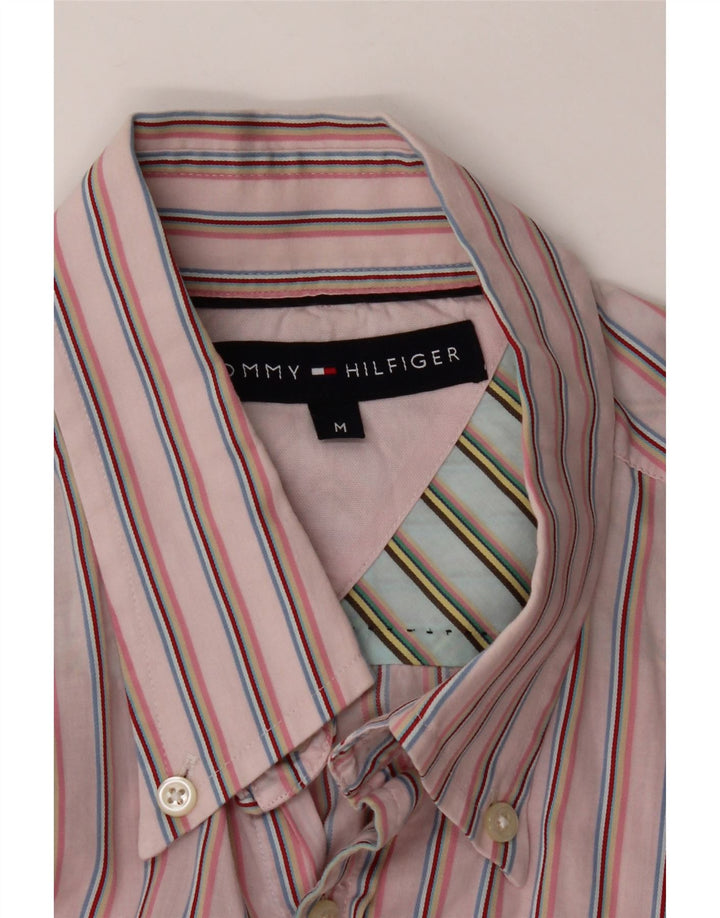 Tommy Hilfiger muška košulja srednje ružičaste pruge