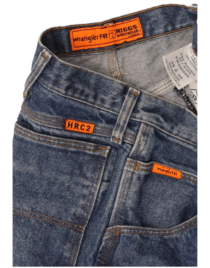 WRANGLER Muške ravne traperice W38 L36 plavi pamuk