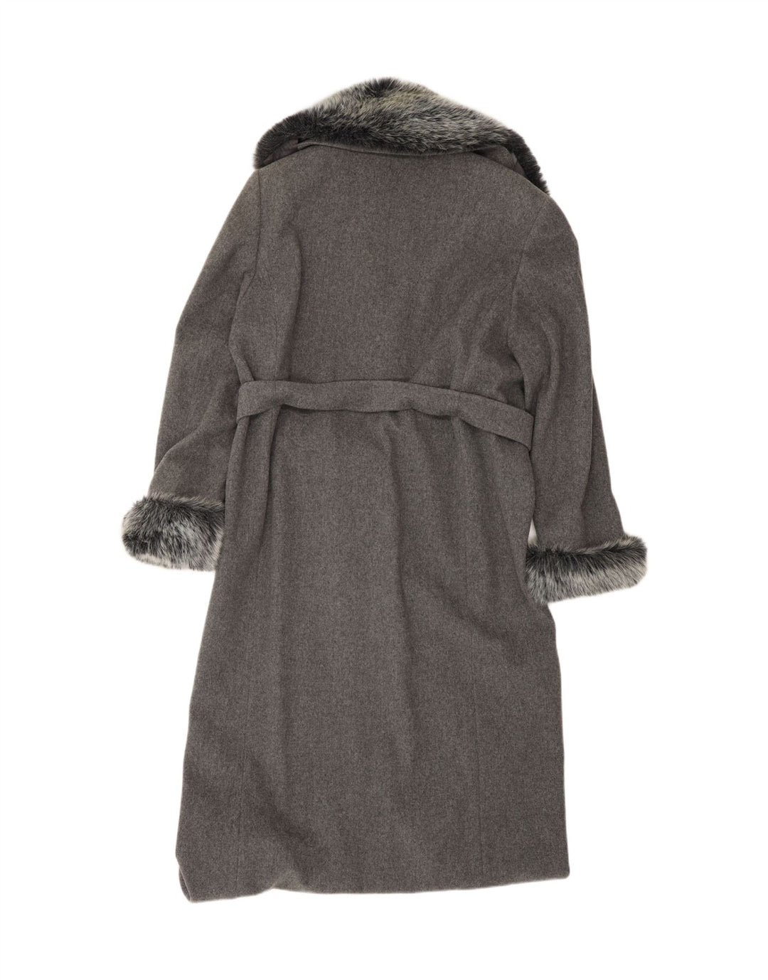 BETTY BARCLAY Ženski kaput UK 16 Velika siva nova vuna