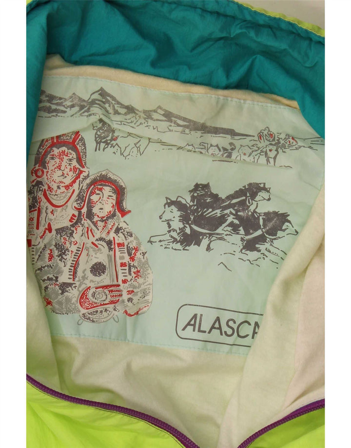 Vintage muška kišna jakna UK 46 3XL višebojnih boja
