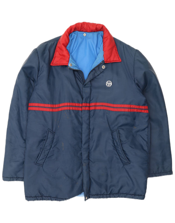Sergio Tacchini muška podstavljena jakna s kapuljačom IT 52 XL tamnoplava boja