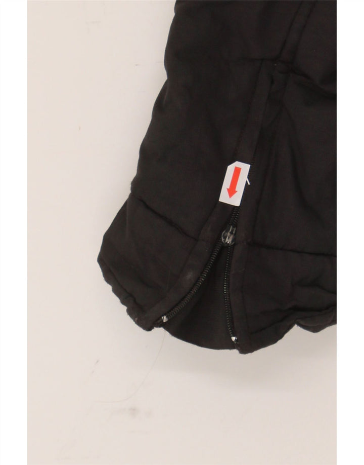 REFRIGIWEAR Womens Windbreaker Jacket UK 18 XL Black Polyester Vintage Refrigiwear and Second-Hand Refrigiwear from Messina Hembry 