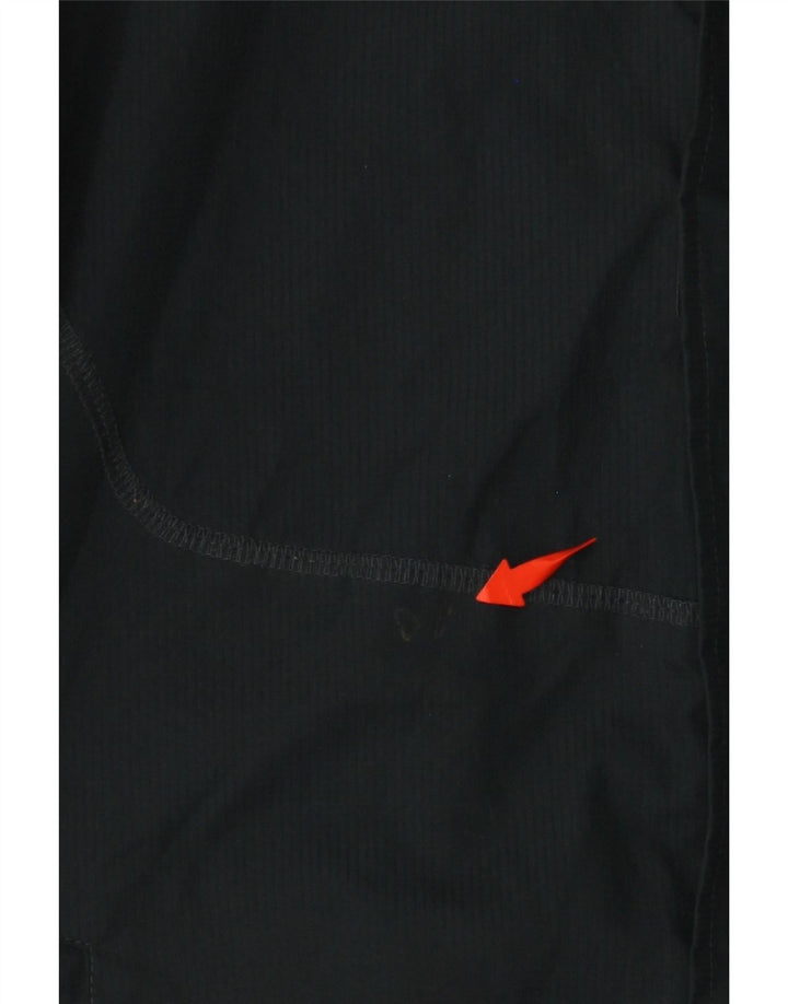 Gornja jakna od trenirke ADIDAS Munster Rugby s kapuljačom 11-12 godina crna