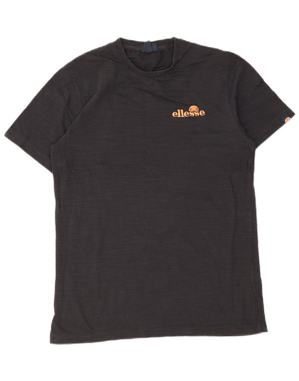 Muška majica kratkih rukava Ellesse Graphic T-Shirt Srednji crni pamuk