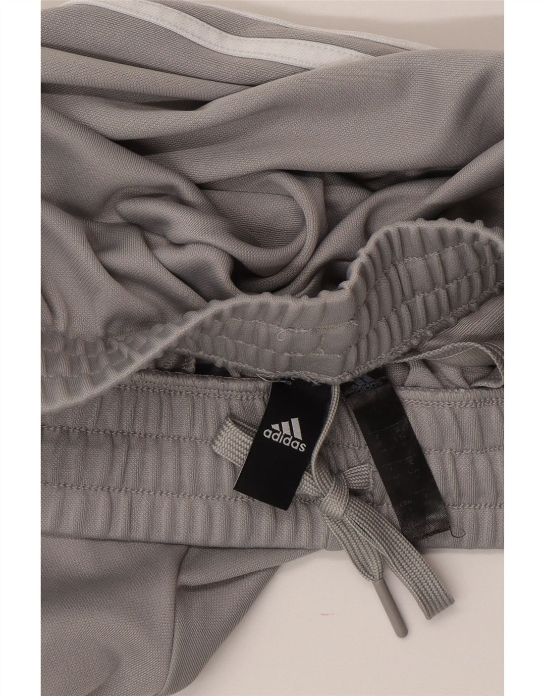 Adidas ženske hlače za trenirku UK 8/10, mali sivi poliester