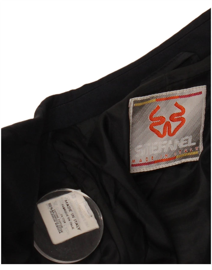 Stefanel muška jakna sa 2 gumba UK 38 srednje tamnoplavi pamuk