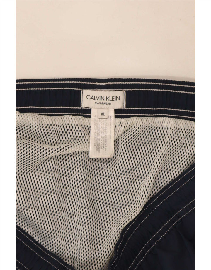Calvin Klein muške kratke kupaće hlače XL tamnoplavi poliester