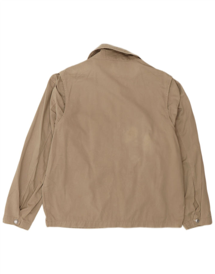 Vintage muška bomber jakna UK 40 Large Beige Cotton