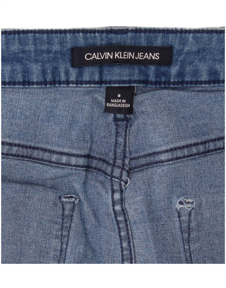 Calvin Klein ženska traper suknja US 8 srednje veličine W28 plava