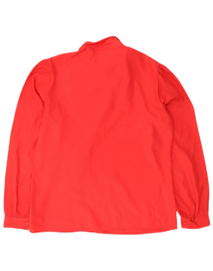 Vintage ženska majica dugih rukava IT 46 Large Red