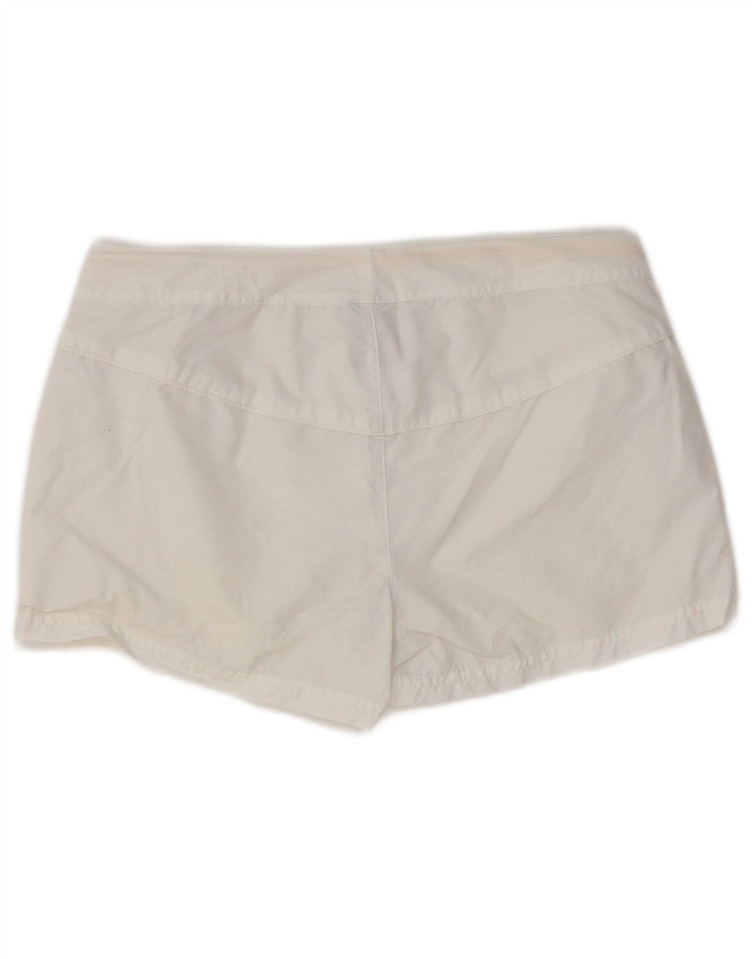 NIKE Ženske ležerne kratke hlače UK 12 srednje W32 bijele