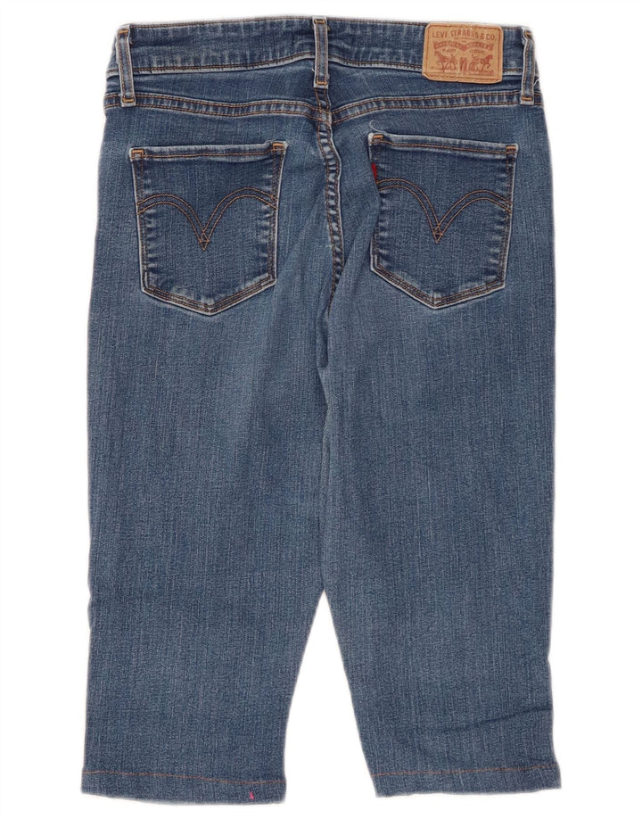 LEVI'S Ženske klasične uske kapri traperice srednjeg rasta US 6 Srednje W26 L14 Plave