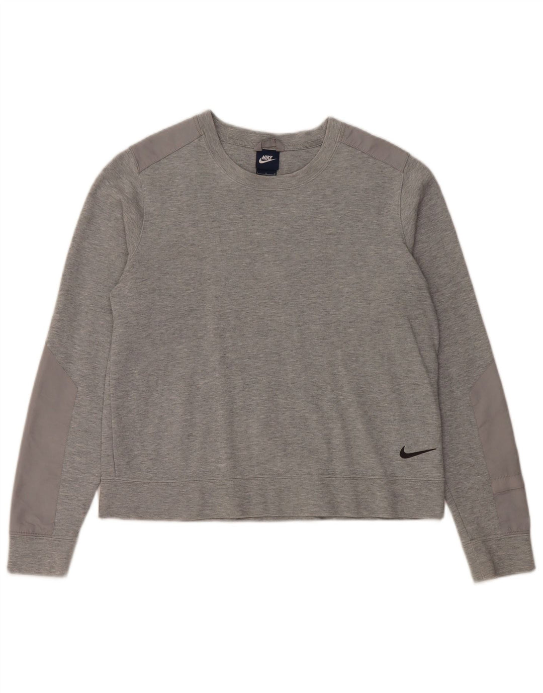 Nike Ženska majica s kratkim rukavima UK 16 Large Grey Cotton