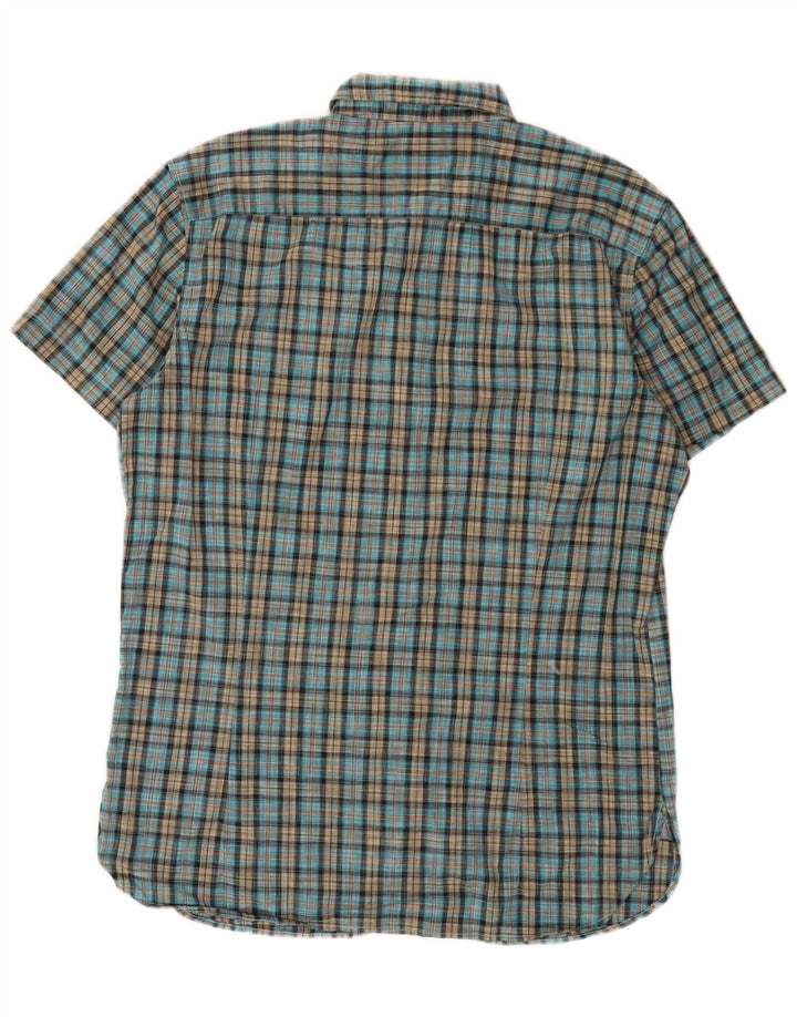 Hugo Boss muška košulja kratkih rukava XL, pamuk u plavoj karici