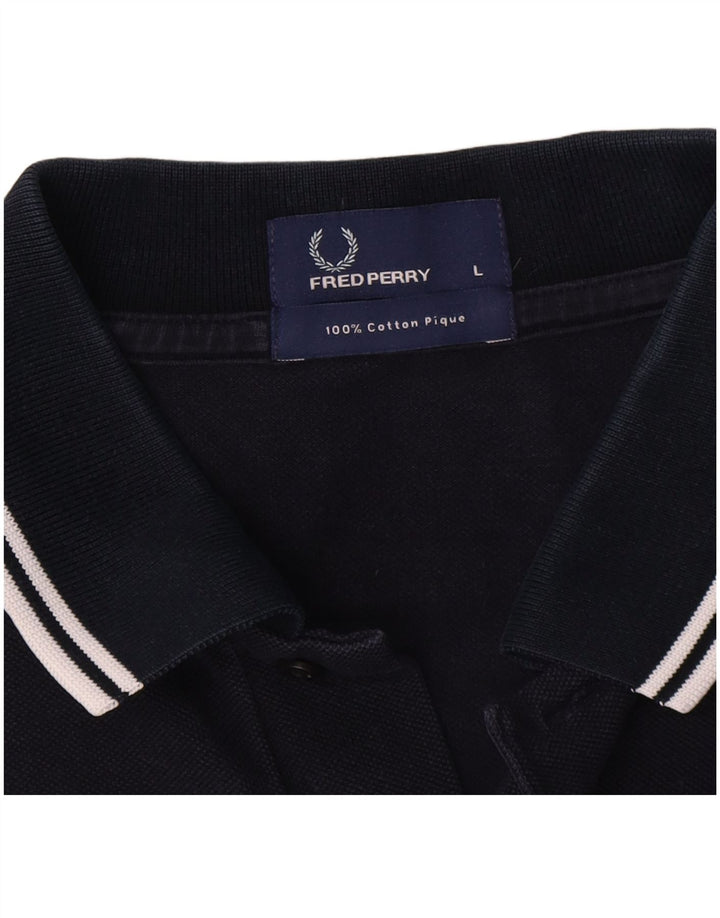Fred Perry muška polo majica velika tamnoplava pamuk