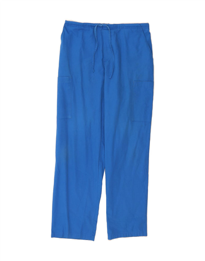 DICKIES Womens Straight Cargo Trousers Medium W30 L30 Blue Polyester Vintage Dickies and Second-Hand Dickies from Messina Hembry 