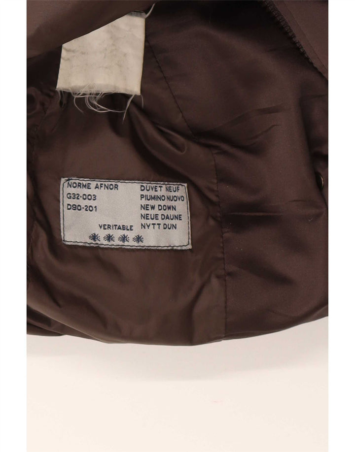 Moncler ženski podstavljeni kaput veličine 3 veliki smeđi