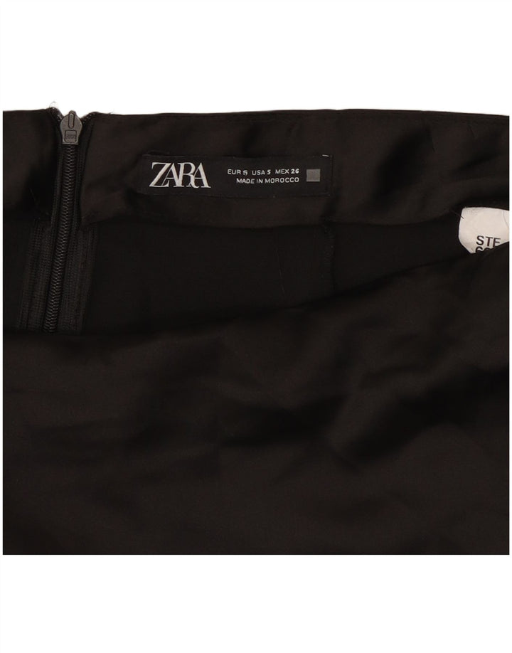 Zara ženska midi suknja mala W26 crna