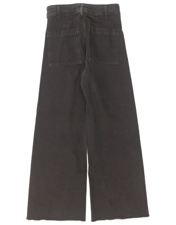 Zara Womens The Marine Straight Jeans EU 36 XS W26 L27 Black