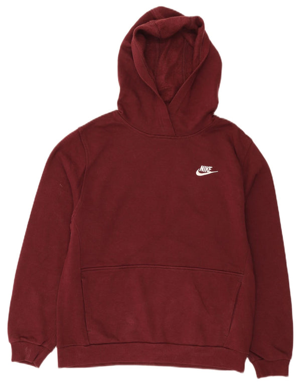 Nike majica s kapuljačom za dječake 13-14 godina XL, bordo pamuk