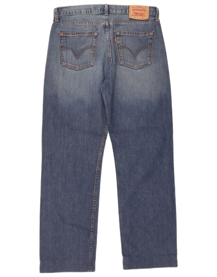 Levi's muške 751 ravne traperice W34 L30 plavi pamuk