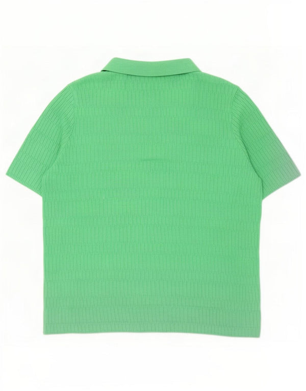 Marks & Spencer ženska polo majica UK 16 velika zelena viskoza