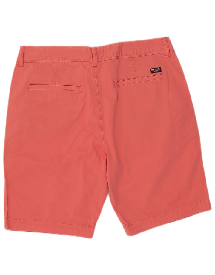 Superdry muške chino kratke hlače W34 veliki ružičasti pamuk
