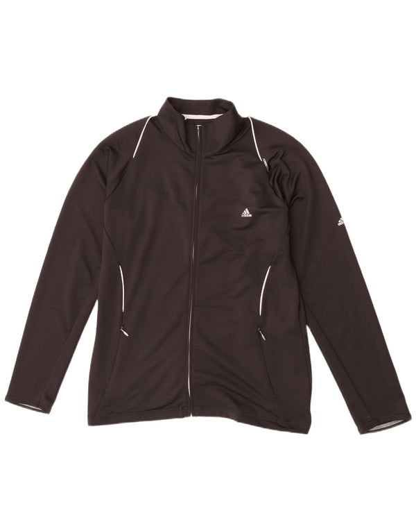 Topla ženska trenirka Climawarm jakna Adidas UK 16 velika crna