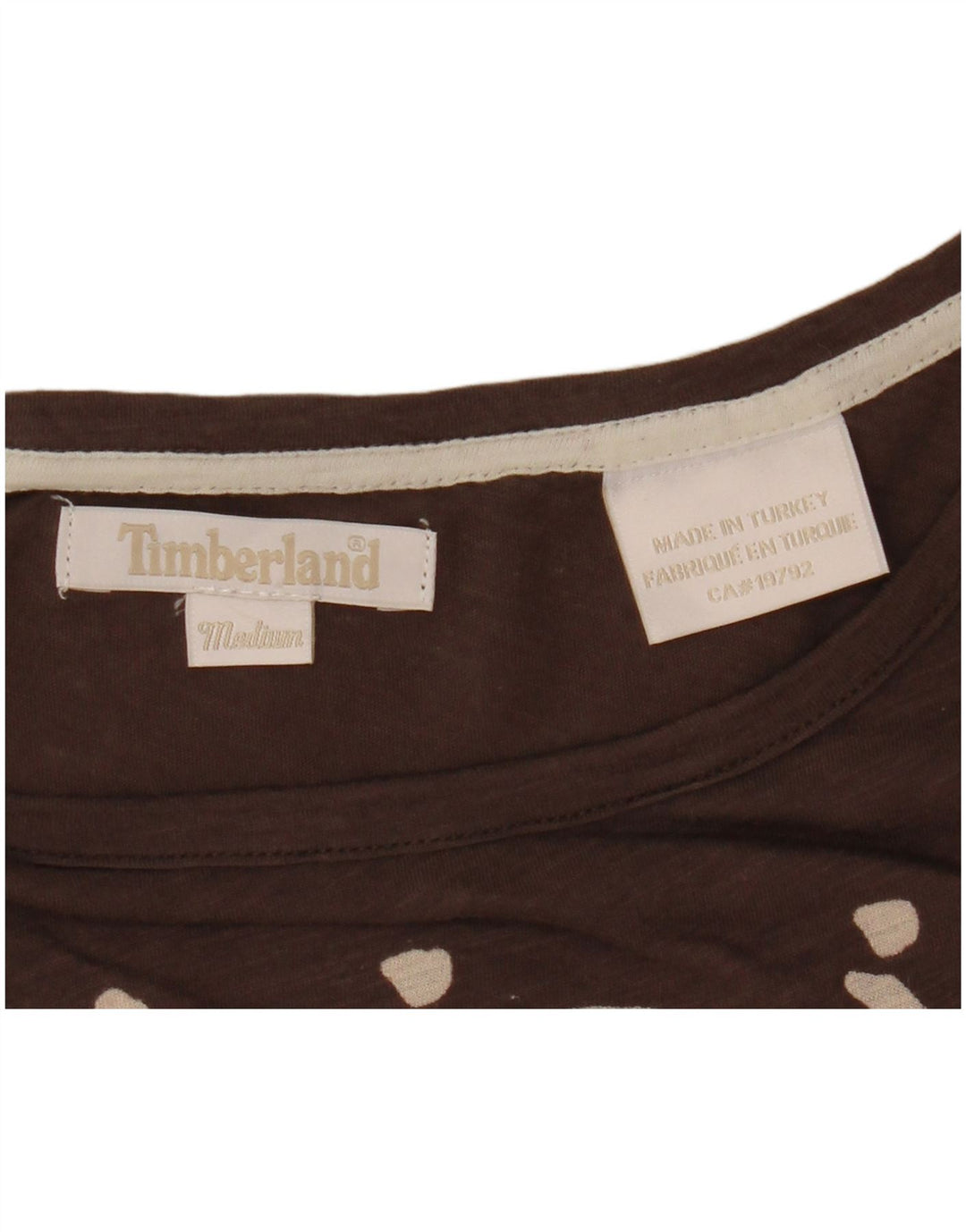 Timberland ženska majica kratkih rukava s grafičkim motivima UK 14 srednje smeđa