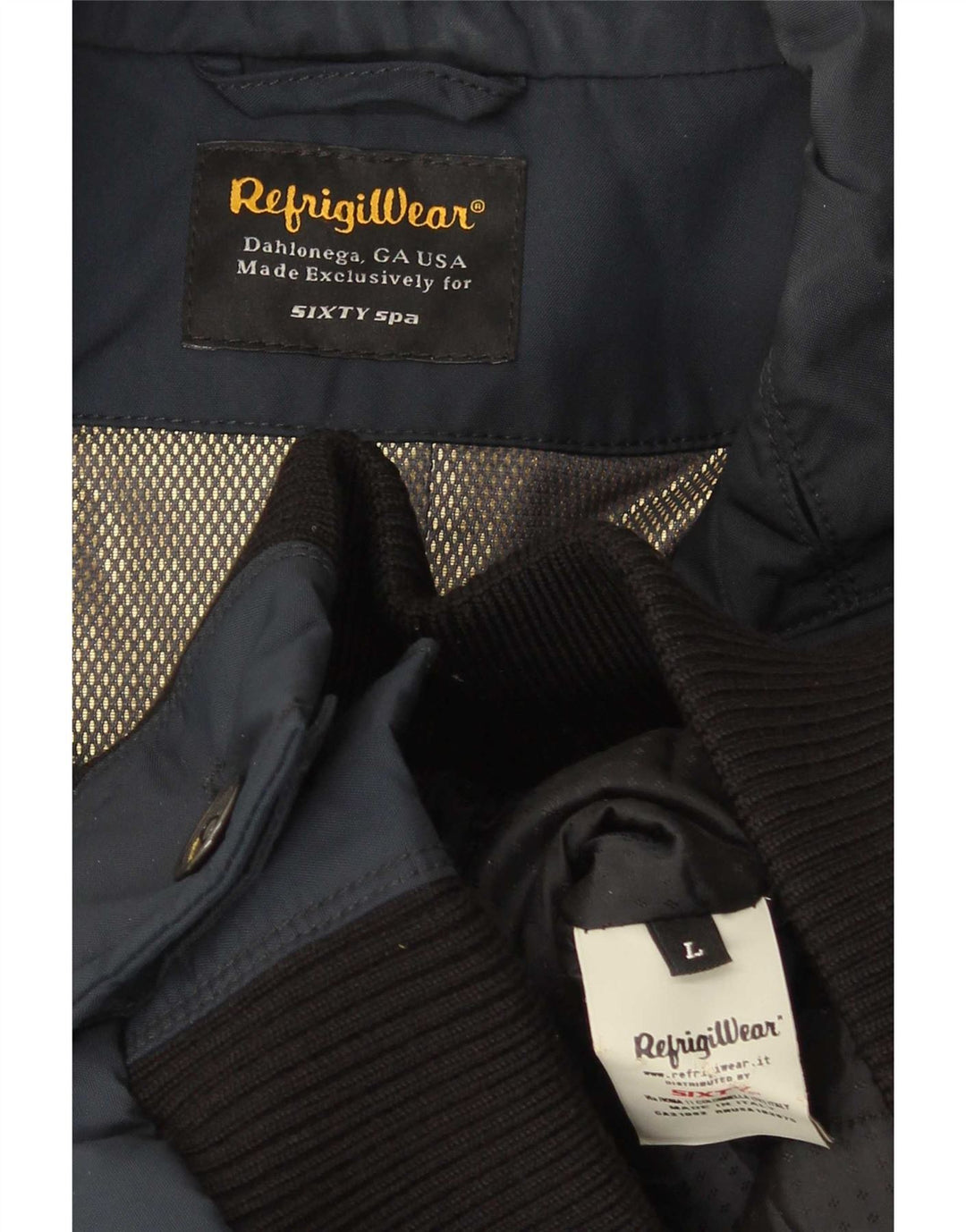 Refrigiwear muška bomber jakna UK 40 Large tamnoplava poliamidna boja