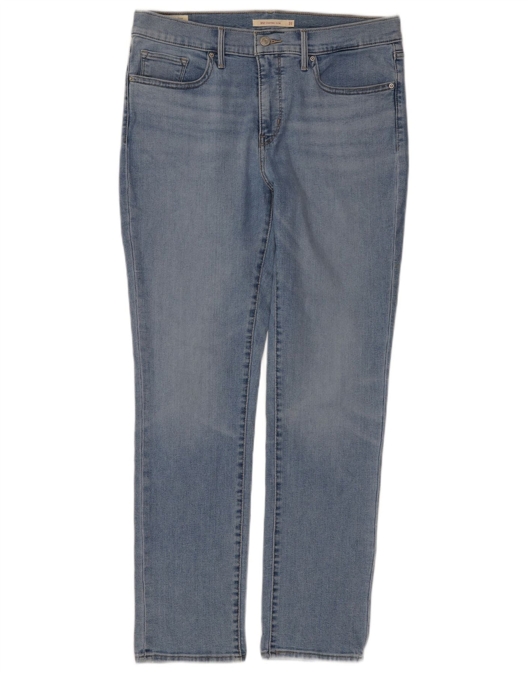 LEVI'S Ženske 312 uske traperice W31 L30 Plavi pamuk