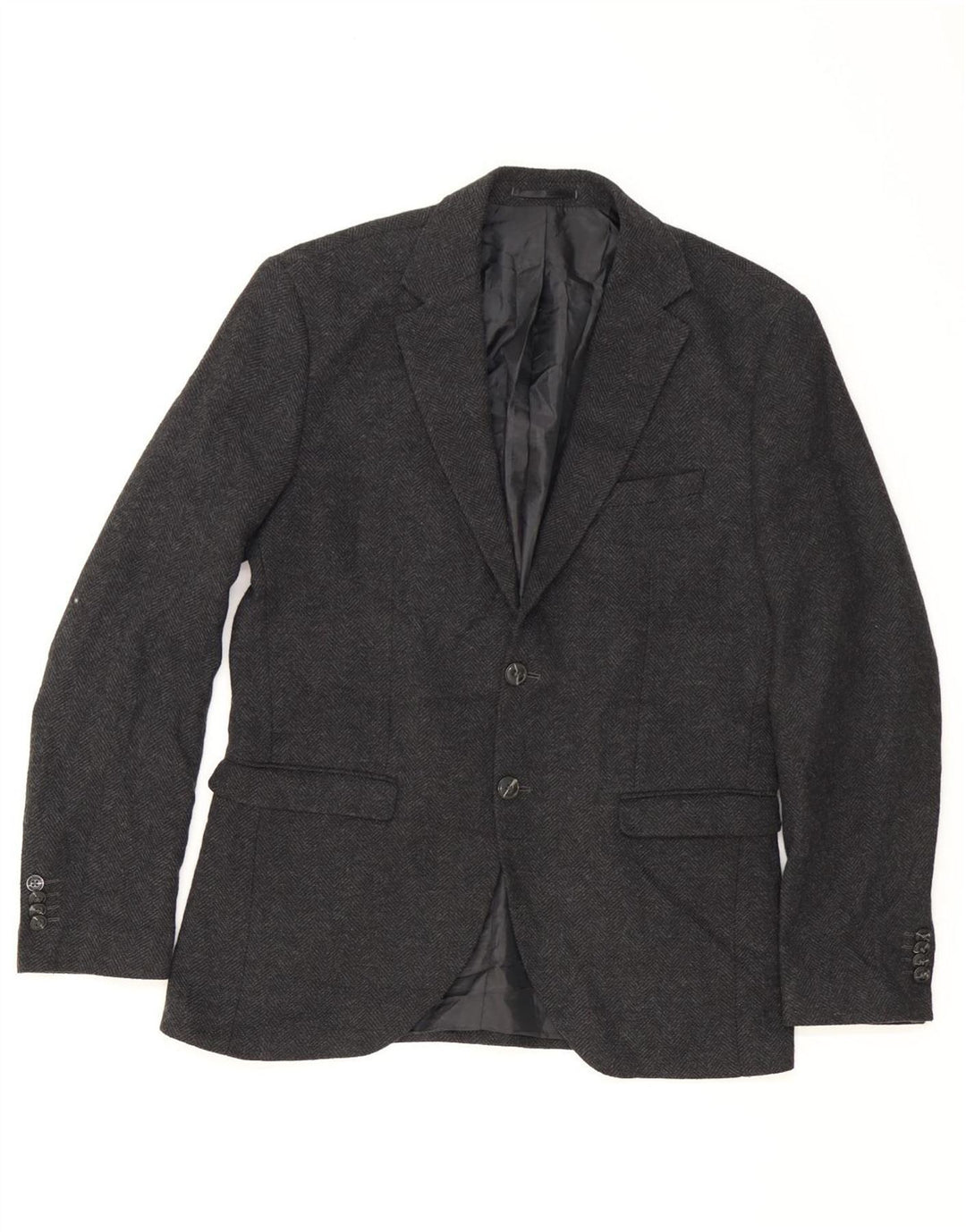 JACK & JONES Muška jakna sa 2 gumba UK 42 XL siva riblja kost