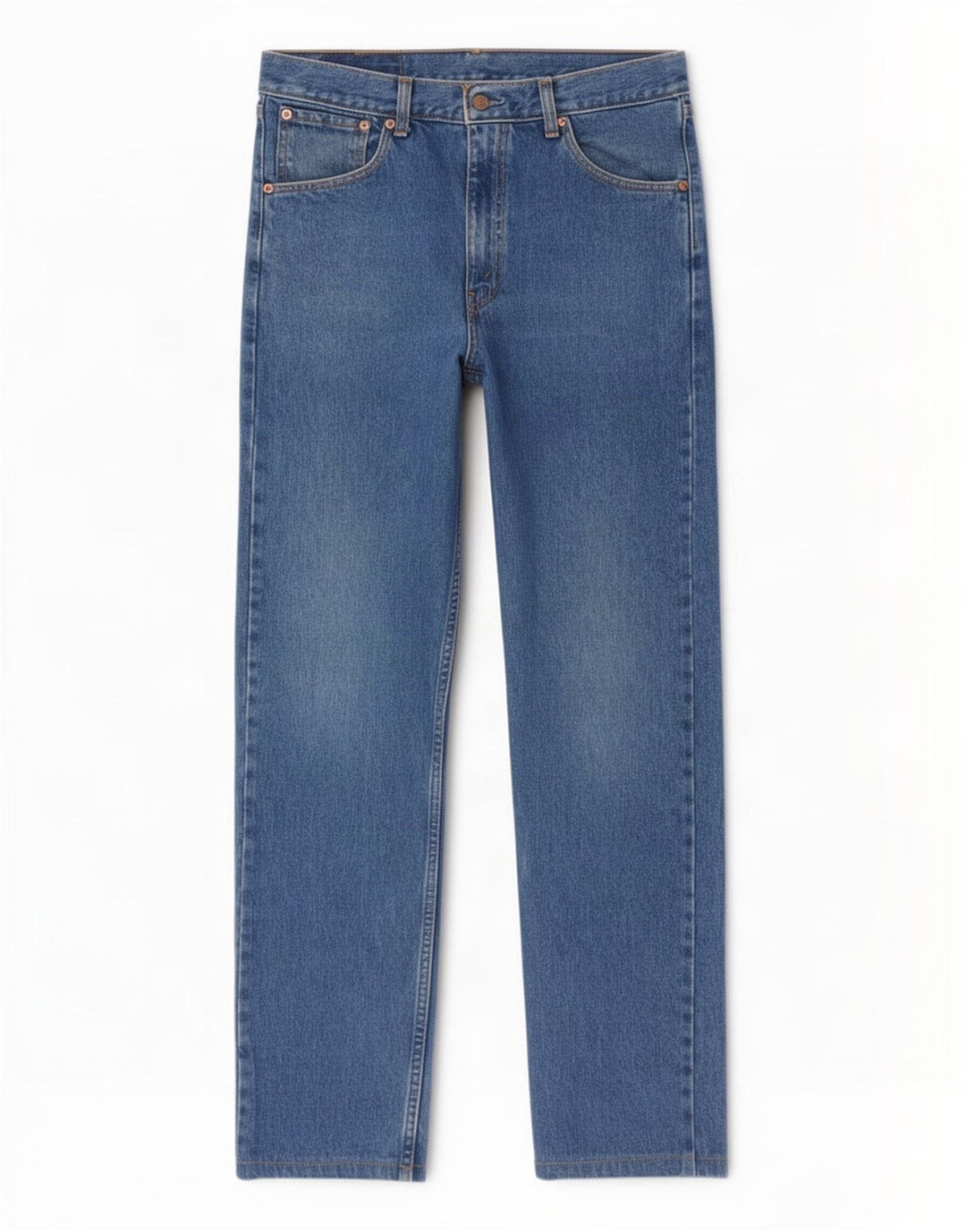 Levi's muške 521 ravne traperice W32 L32 plavi pamuk