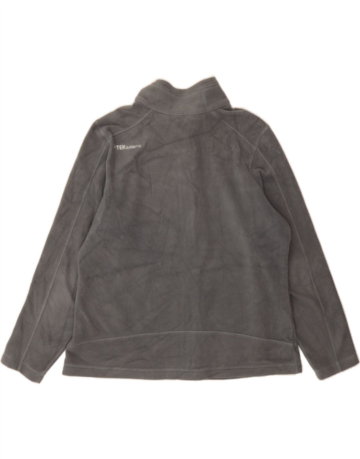 EDDIE BAUER Womens Fleece Jacket UK 18 XL Grey Polyester Vintage Eddie Bauer and Second-Hand Eddie Bauer from Messina Hembry 