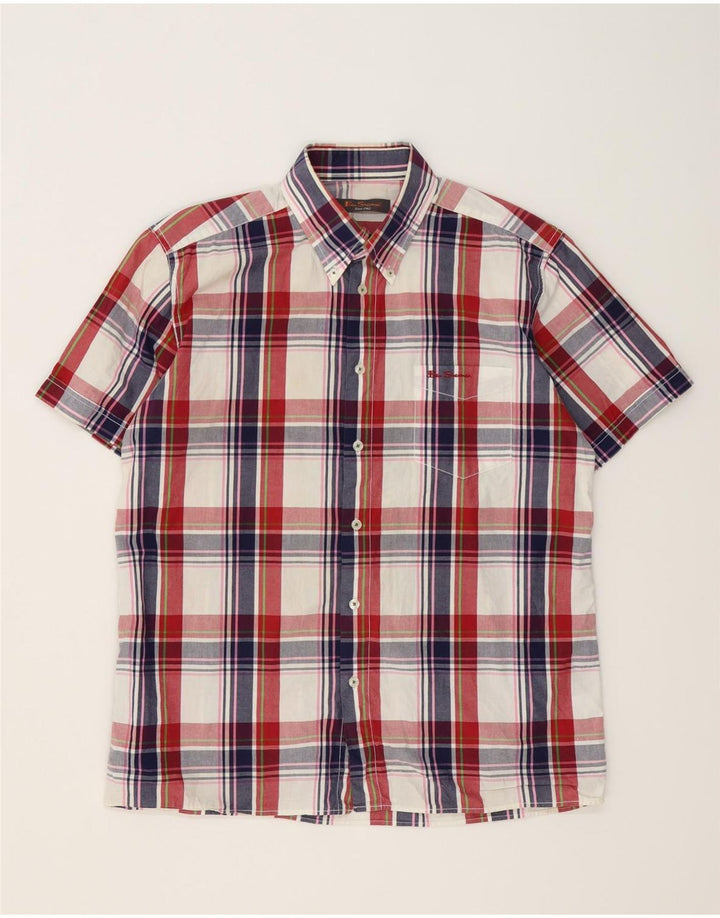 BEN SHERMAN Muška košulja kratkih rukava, veliki šareni pamuk